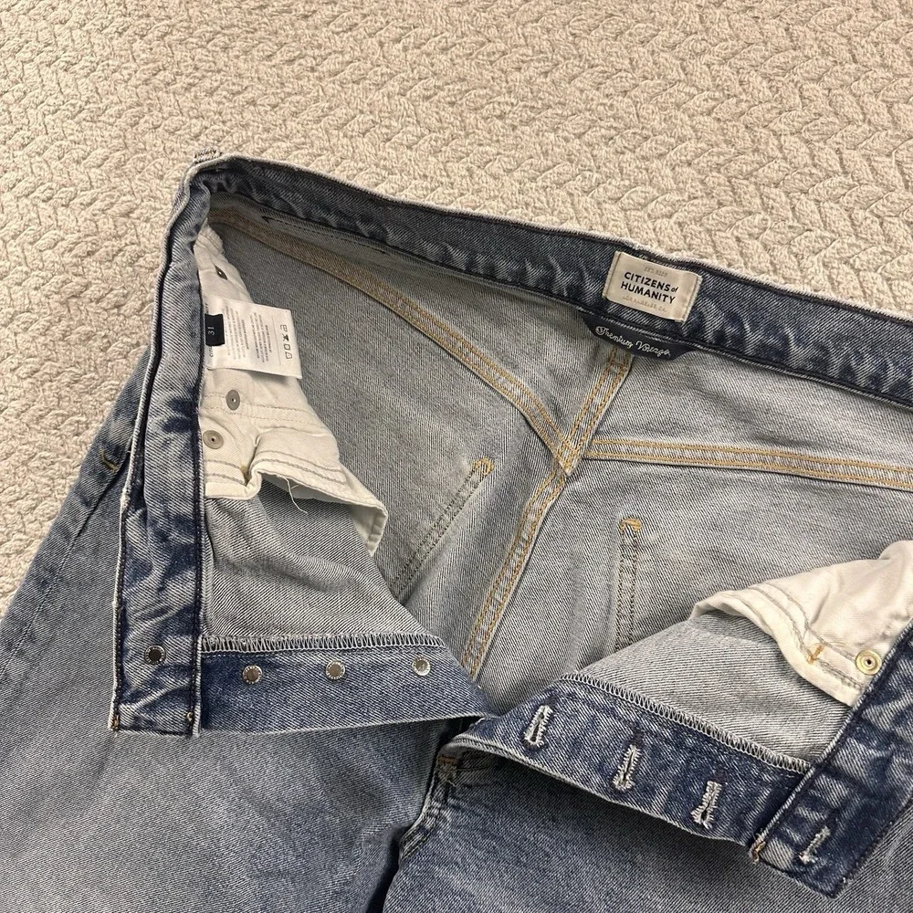 Citizens of Humanity Florence Jeans‎ Women's 31 BOHO Distressed button fly